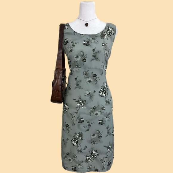 y2k floral girly boho whimsygoth midi dress - Picture 1 of 8